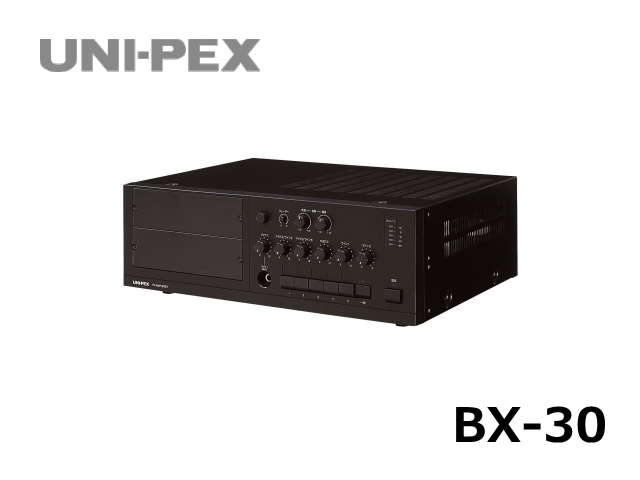 BX-30】UNI-PEX ユニット式卓上形アンプ 30W｜サウンドショップ ...