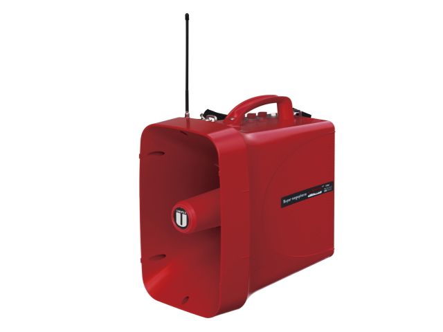 TWB-300S】UNI-PEX 300MHz 30W 防滴スーパーワイヤレスメガホン (チューナー1台内蔵) サイレン付  【在庫あり】｜サウンドショップ ソシヤル UNIPEX専門館