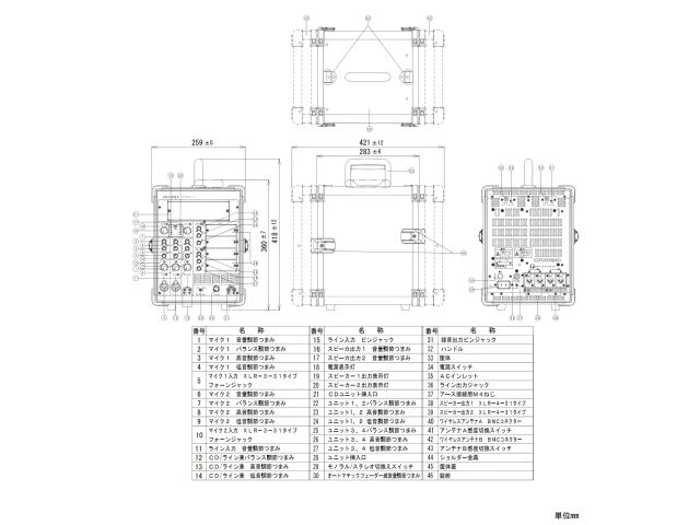 CGA-200】UNI-PEX キャリングアンプ｜サウンドショップ ソシヤル